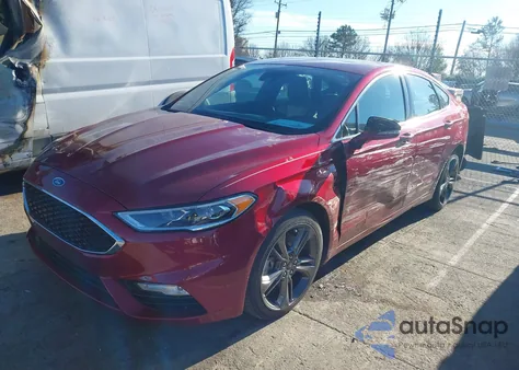2018 Ford Fusion Sport z USA, uszkodzony, nr VIN 3FA6P0VP3JR113105